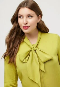 Ulla Popken Hemdbluse - Vert Paille -Ulla Popken fc2f101853544695934df564af1bb096