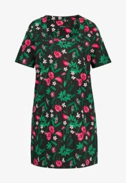 Ulla Popken LONG À MOTIF GRAPHIQUE DÉCOLLETÉ CARRÉ ET MANCHES COURT - T-Shirt Print - Noir 11 Ulla Popken LONG À MOTIF GRAPHIQUE DÉCOLLETÉ CARRÉ ET MANCHES COURT - T-Shirt Print - Noir -Ulla Popken fcd03ebf4bbb44dcbfc377346788f58e 1