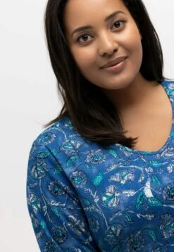 Ulla Popken Langarmshirt - Seeblau 11 Ulla Popken Langarmshirt - Seeblau -Ulla Popken fd4fcbb49b124d8aba6ea4ddcee4ef8a