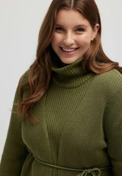 Ulla Popken Strickjacke - Moss Green -Ulla Popken fdb5033853494e81b718d89d92264755