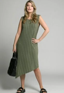 Ulla Popken ÄRMELLOS - Jerseykleid - Loden Dress Multi -Ulla Popken ffba5e7c03274d75824e0661559bf387 2