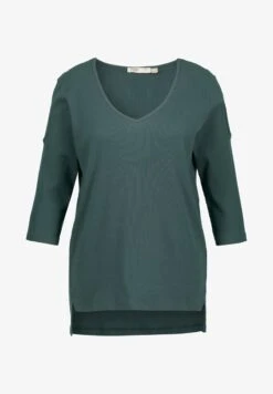 Ulla Popken Langarmshirt - Taubenblau -Ulla Popken ffe2ec13b8c64d93b1809a29b0971c01