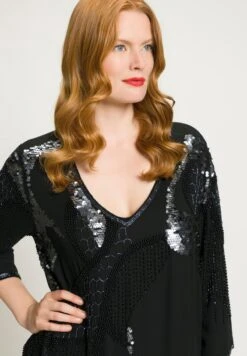 Ulla Popken Bluse - Noir -Ulla Popken ffe4d641a37d4c49b5c5a0475305bba8